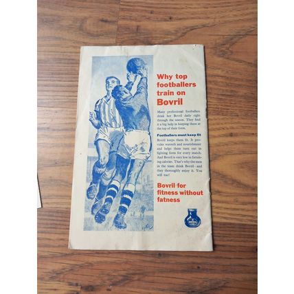 1962 FA Cup Final Programme, Ticket & Songsheet – Burnley vs Tottenham / Spurs