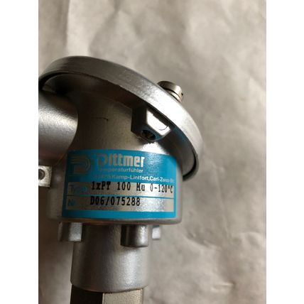 NEW DITTMER 1-X-PT100 TEMPERATURE CONTROL SENSOR,1-X-PT 100 MU,D06/075288,EN