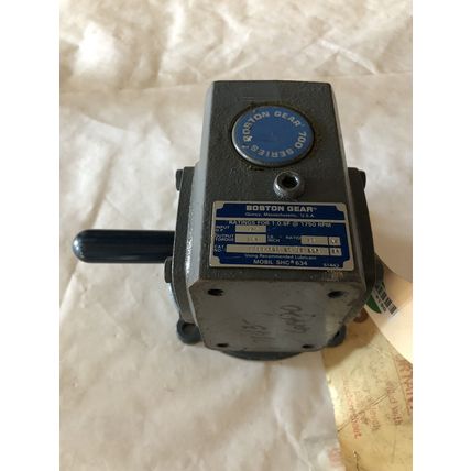 New BOSTON GEAR F713-30S-B5-J6-DOR RIGHT-ANGLE GEAR MOTOR,30:1-RATIO,.320HP,CK