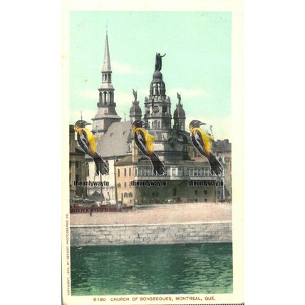 Church of Bonsecours, Montreal, Canada, Rare Postcard 1900s