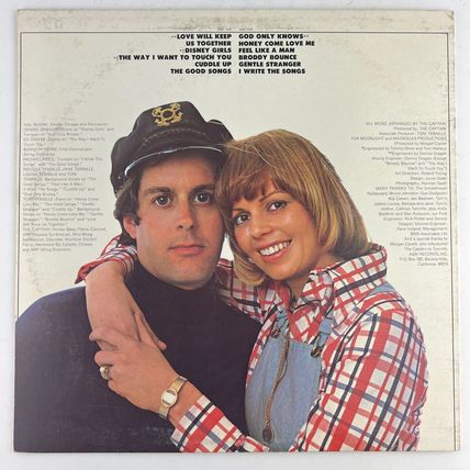 Captain & Tennille – Love Will Keep Us Together Vinyl LP Record Album SP-4552