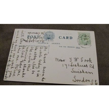 1909 fr Peacock Postcard - The Gateway, Battle Abbey - Nr Hastings, Sussex