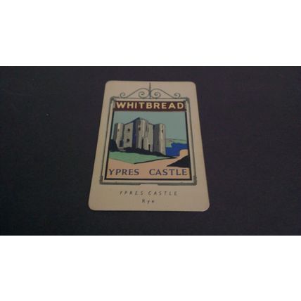Whitbread Inn Signs 1st series #13 The Ypres Castle Rye Sussex