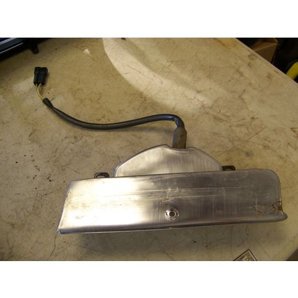 1964 CHRYSLER IMPERIAL LH FRONT TURN SIGNAL HOUSING & LENS CROWN COUPE LEBARON