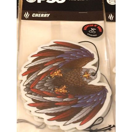 PSD The Big Sniff Hanging Car Air Freshener Cherry Scented Eagle 3 Pack NEW!