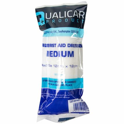 STERILE CONFORMING DRESSING 12cm x 12cm Stretchy Bandage Non Adherent First Aid
