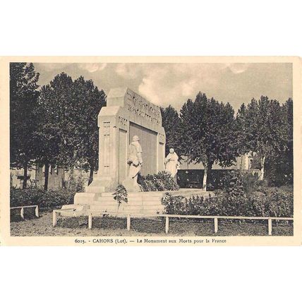 46 - CAHORS - Monument aux Morts pour la France