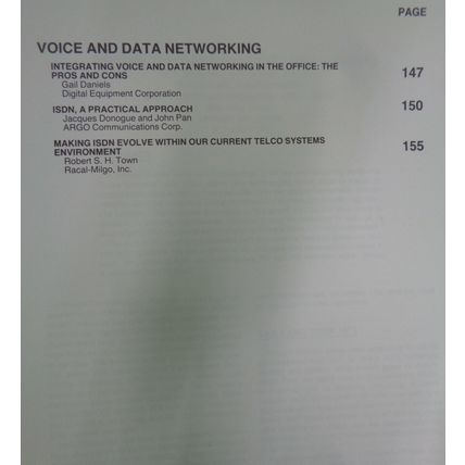 Interface '86 papers: proceedings, March 24-27, 1986, Georgia World Congress Ctr