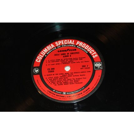 THE GREAT SONGS OF CHRISTMAS ALBUM 8-Various Artists LP STEREO Goodyear
