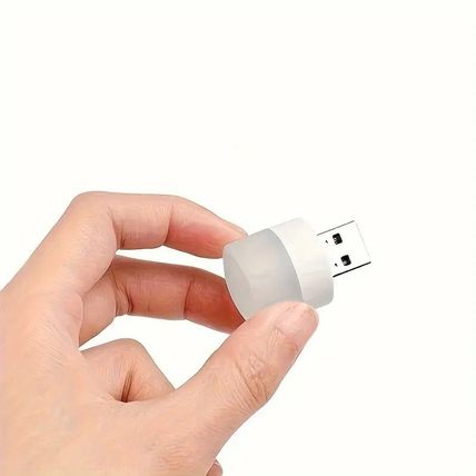 10pcs USB Mini Portable LED Night Light Small Round Lamp Perfect For Motorhomes