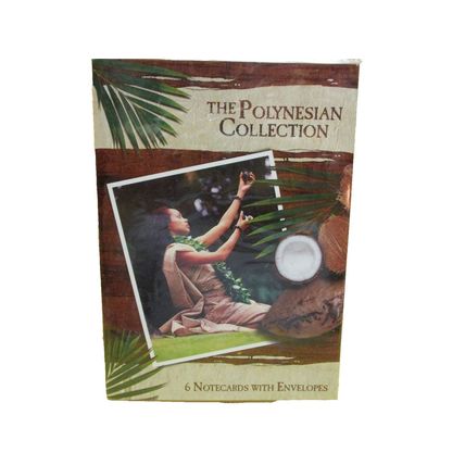 Uknown The Polynesian Collection 6 Notecards wit Envelopes