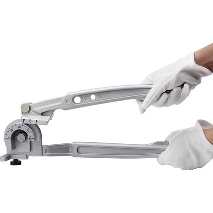 Bonvoisin 3/8" 1/2" OD Tubing Bender 2 in 1 Manual Bender 180° HVAC Soft Copper
