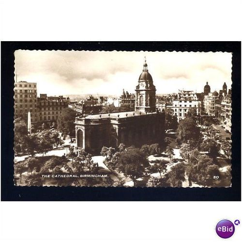 Warwickshire BIRMINGHAM Cathedral Postcard (50)
