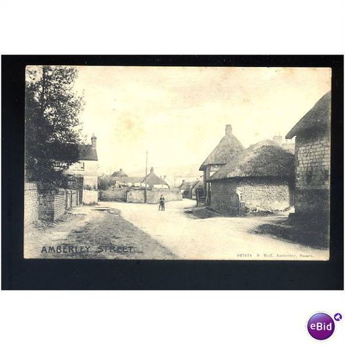 Sussex AMBERLEY Street Postcard by Ruff (107974)