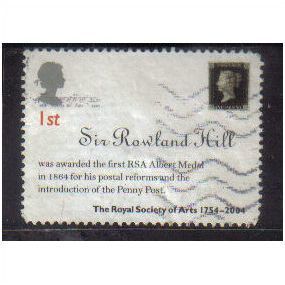 2004 GB ROYAL SOCIETY OF ARTS 1ST F/U SG2473