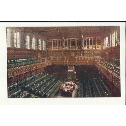 LONDON House Of Commons Postcard by Celesque