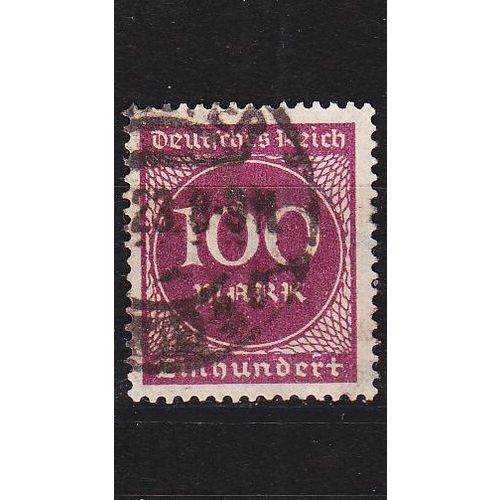 GERMANY REICH [1923] MiNr 0268 a ( O/used )