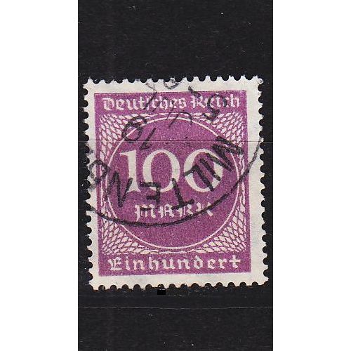 GERMANY REICH [1923] MiNr 0268 b ( O/used )