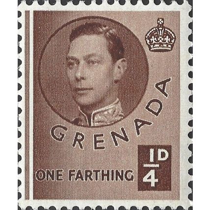 GRENADINES, George VI, brown 1976, ¼d