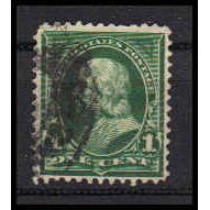 Used 279 1c Benjamin Franklin Barely Clears RA1485