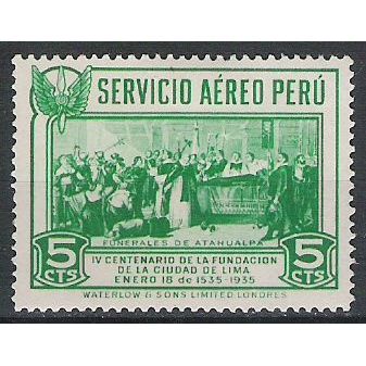 Peru ( Pérou ) N° PA 6 YVERT NEUF * ( MLH )