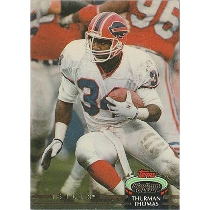 THURMAN THOMAS 1992 STADIUM CLUB # 134