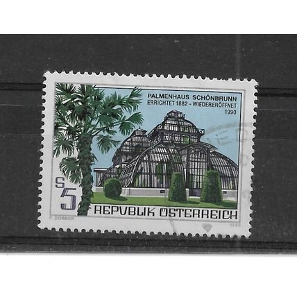 Austria.Re-opening of Schonbrunn Greenhouse stamp.Fine Used.Aug22