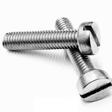 M1.6 A2 STAINLESS SLOTTED CHEESE HEAD MACHINE SCREWS METRIC SLOT SCREW