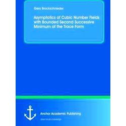 Asymptotics of Cubic Number Fields with Bounded Second Successive Minimum of the