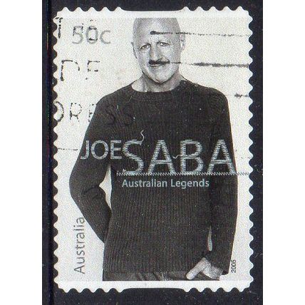 Australia 2005 Australian Legends of Fashion - Joe Saba 50c s/a Used