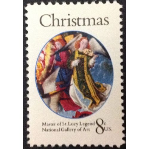 US Stamp #1471 mint: 1972 8c Christmas, Angel - MNH