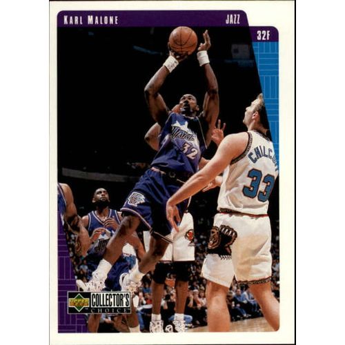 1997-98 Upper Deck Collector's Choice Basketball Karl Malone
