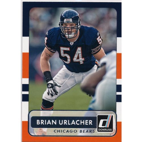 2015 Donruss Football 177 Brian Urlacher Chicago Bears