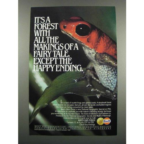 1983 Gulf Oil Ad - All the Makings of a Fairy Tale