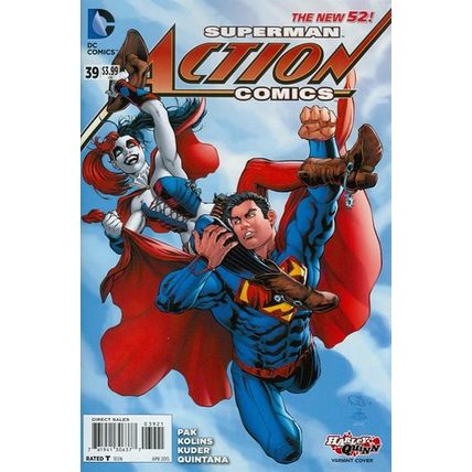 Action Comics (Vol 2) # 039 NM CoverB MODERN AGE COMICS