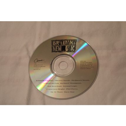 BRILLIANT NEW MUSIC- 5" Various Promo CD