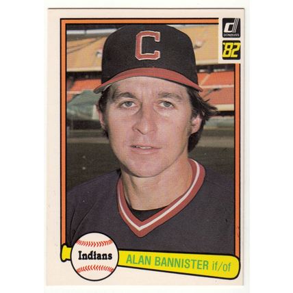 1982 Donruss baseball card 159 Alan Bannister