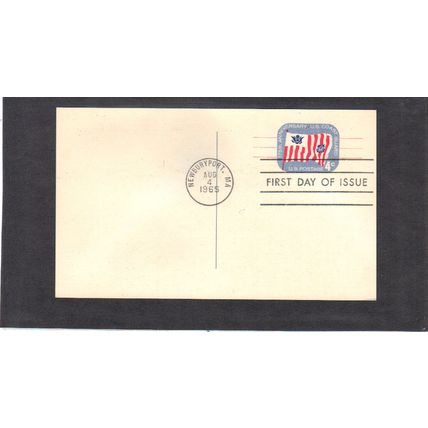 FDC UX52 4c Coast Guard Flag (No Cachet-U/A) CV39244