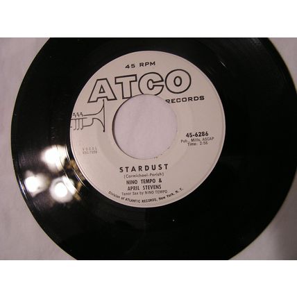 Nino Tempo & April Stevens Promo 45-STARDUST/1-45