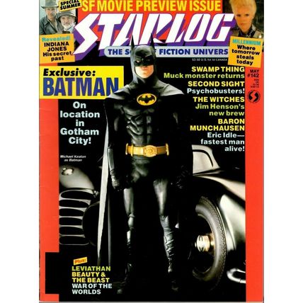 STARLOG MAGAZINE #142 MAY 1989 VF