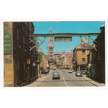 High Street Stamford Postcard Lincolnshire 15337
