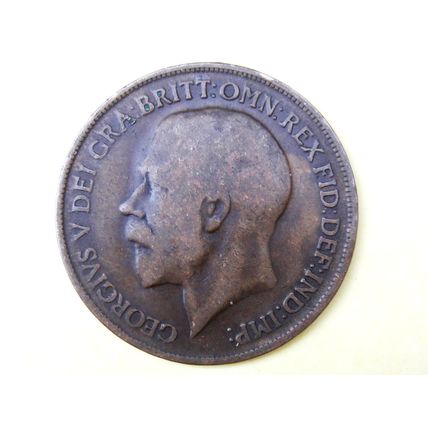 1918H 1918 H Penny 1d 001