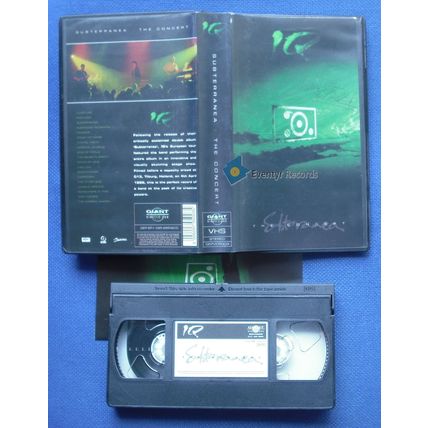 IQ Subterranea The Concert 2000 Used VHS Prog Rock UK