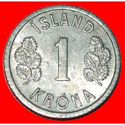 GREAT BRITAIN 4 SPIRITS (1976-1980): ICELAND ★ 1 CROWN 1976★LOW START★NO RESERVE