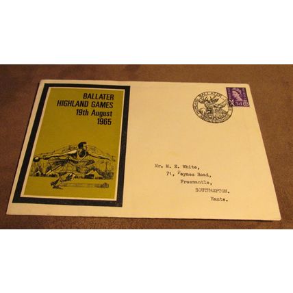 1965 Event Cover - Ballater Highland Games - Scottish Sport