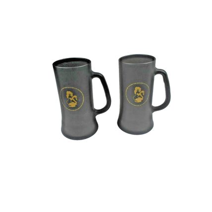 Vintage The PLAYBOY CLUB Black Matte Finish Gold Design MUG/STEIN Free shipping