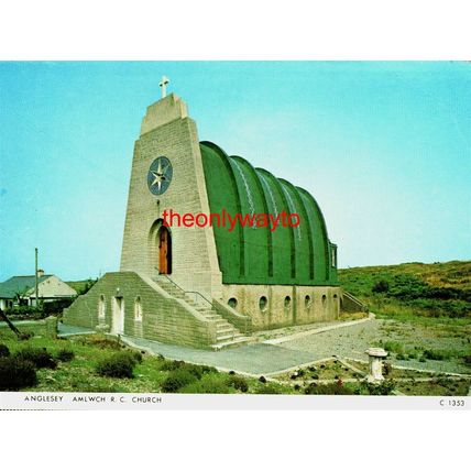 Anglesey, Amlwch RC Church, N Wales, C 1353 Judges Postcard