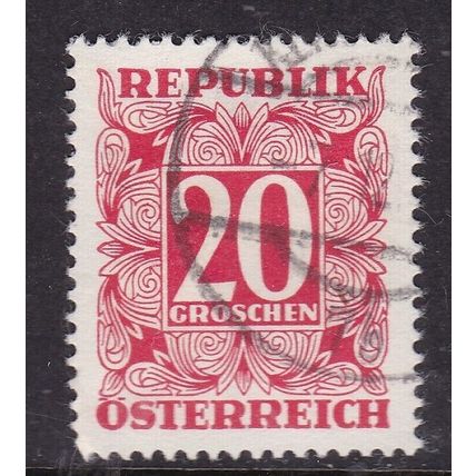 Austria 1949 Postage Due 20g Fine Used SG D1184 VGC