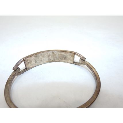 Taxco Mexico Vintage Sterling .925 Silver Bangle Bracelet Southern Charm Style