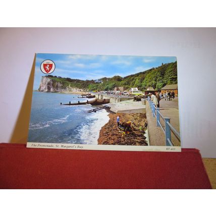 THE PROMENADE, St. MARGARET'S BAY, DOVER, KENT unused postcard by Elgate =